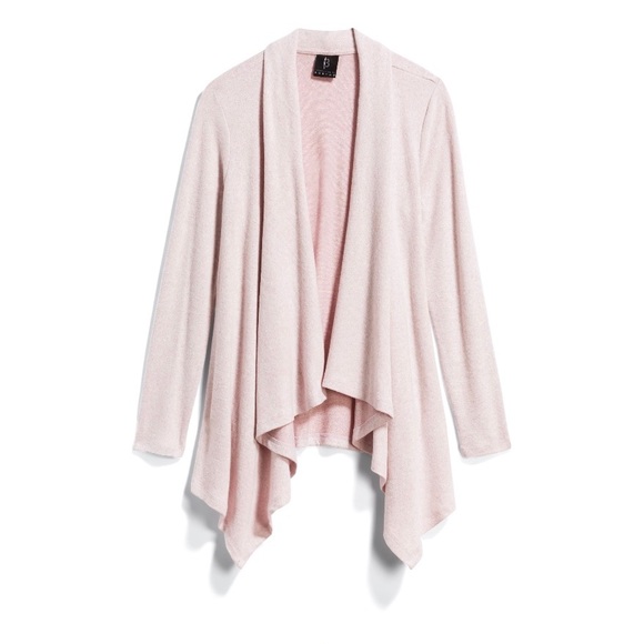 bobeau wallace brushed cardigan